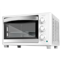 Bake&Toast 590. Horno Sobremesa de 1500 W, Capacidad de 23 litros, Temperatura hasta 230ºC, Temporizador hasta 60 Minutos, 3 Modos de cocción, Incluye Bandeja Recogemigas