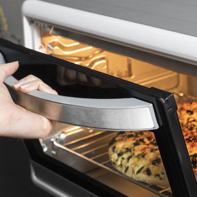 Bake&Toast 690 Gyro. Horno Sobremesa con Capacidad de 30 litros, 1500 W, 5 Modos, Temperatura hasta 230ºC y Tiempo hasta 60 Minutos, Incluye Accesorio Rustidor con pinzas