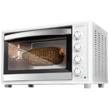 Horno Sobremesa Bake&Toast 790 Gyro. 2000W, Capacidad de 46 Litros, 12 Modos, Temperatura hasta 230ºC y Tiempo hasta 60 Minutos, Incluye Accesorio Rustidor con pinzas
