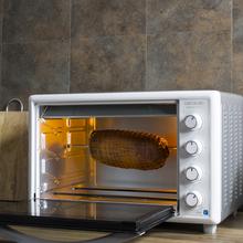 Bake&Toast 790 - Tischbackofen, 46 Liter Fassungsvermögen, 2000 W, 12 Modi, Temperatur bis zu 230°C und Zeit bis zu 60 Minuten, inkl. Grillspieß und Zangen