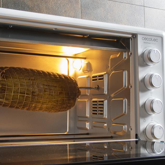 Bake&Toast 790 - Fornetto elettrico, cpacità di 46 litri, 2000 W, 12 modalità, temperatura fino 230ºC e Tempo fino a 60 Minuti, include accessorio, spiedo con pinze
