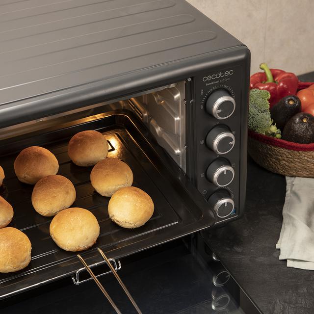 Mini forno elettrico Bake&Toast Gyro 850. Capacità 60 L, 12 funzioni, potenza 2200 W, include spiedo rotante