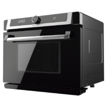 Bake&Steam 3000 Combi Dampfofen 3-in-1-Backofen: Dampf-, Konvektions- und Fritteusenfunktion, 30 Liter Fassungsvermögen, 7 Kochfunktionen, selbstreinigend, Leistung 2220W