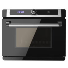 Bake&Steam 4000 Combi Gyro Horno de vapor 3 en 1 con función vapor, convección y freidora de aire, 40 litros de capacidad, 7 funciones de cocinado, función de autolimpieza, rustidor y 2400 W de potencia.