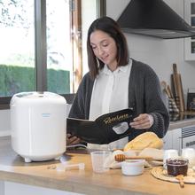 Bread&Co 1000 Delicious. Máquina de pão com19 Programas, 1 kg, 15  Horas programáveis, Tigela adequada para lavar na máquina da loiça, Livro de receitas