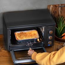 Bake&Toast 2800 Black. Mini-forno de convecção de 28 L, 1600 W, Multifunções, 6 modos de aquecimento, Temporizador, Temperatura ajustável, Porta dupla envidraçada, Aço lacado