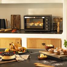 Cecotec Horno Sobremesa De Convección Bake&Toast 6000 Black Gyro. 2000 W,  60 L, 12 Funciones, Incluye