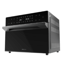 Forno Friggitrice ad Aria Calda Bake&Fry 3000 Touch. 1800 W, Convezione, Capacità 30 litri, Touch Screen, 18 Funzioni pre-impostate, Timer, Nero