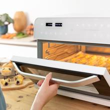 Forno friggitrice ad aria calda Bake&Fry 2500 Touch White. 1800 W, Capacità 25 L, Convezione, Touch Screen, 12 Funzioni Pre-Impostate, Timer, Bianco