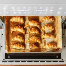 Bake&Fry 3000 Touch Weißer Heißluftfritteusen-Backofen. 1800 W, Fassungsvermögen 30 L, Konvektion, Touchscreen, 18 voreingestellte Funktionen, Timer, Weiß