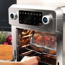 Bake&Fry Touch Heißluftofen. 1700 W, Fassungsvermögen 14 Liter, Konvektion, Touchscreen, 9 Funktionen, Edelstahl, Temperatur einstellbar