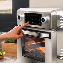 Bake&Fry Touch. ‌Forno de convecção  de 1700 W, Capacidade 14 litros, Convecção, Ecrã Tátil, 9 Funções, Aço Inoxidável, Temperatura ajustável