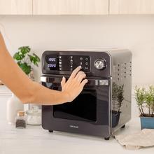 Bake&Fry 1500 Touch Horno freidora de aire caliente, con convección, 15 litros de capacidad, 1700 W de potencia y con pantalla táctil. Incluye amplio kit de accesorios.