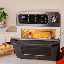 ‌Bake&Fry 1500 TouchForno fritadeira de ar quente, com convecção, 15 litros de capacidade e 1700 W de potência e ecrã tátil. Inclui amplo kit de acessórios.