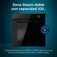 Bolero Hexa C126000 Black A Horno Integrable de 77 L de capacidad, 4 funciones, 2800 W.