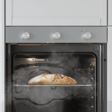 Forno de encastrar Bolero Hexa C136000 Mirror Time A 77 l de capacidade, 4 funções, 2800 W.