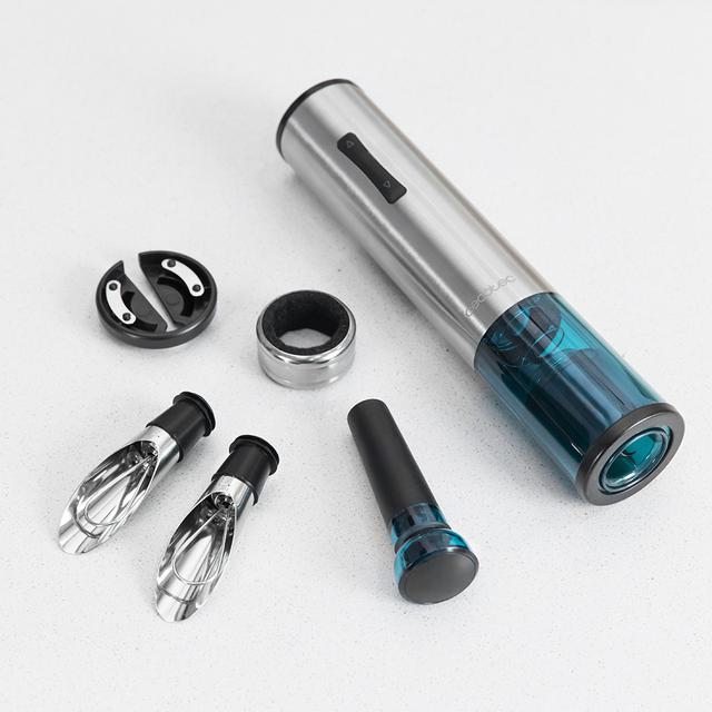Accesorios del sacacorchos eléctrico CECOTEC InstantCork 1000 Gourmet para servir y conservar vino