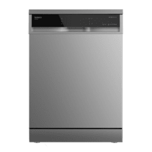 Máquina de lavar louça Independente Bolero Aguazero 6600 Inox Consumo baixo; 14 Talheres; 8 Programas; 44 dB com modo Comfort Wash, Filtro Antibacteriano e sistema BWS; Aço inoxidável