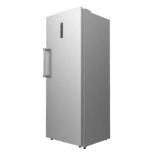 Bolero CoolMarket UF 380 inox Congelador vertical convertible a frigorífico con capacidad de 380 Litros, 185.5cm de alto y 71cm de ancho, compresor inverter de bajo consumo, display en puerta, acabado inox, NoFrost, clase energética E