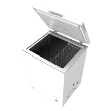 Congelador arcón horizontal 142 Litros y sistema Dual Function para cualquier necesidad Bolero CoolMarket Chest 142 White.