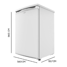 Congelador Bolero CoolMarket TF 90 White de 90 litros apto para todos los espacios y necesidades