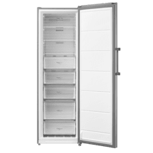 Congélateur de grande capacité avec une flexibilité d'utilisation pour le congélateur et le réfrigérateur. Il est parfait pour être combiné avec un réfrigérateur à une porte et le transformer en un réfrigérateur style américain, grâce à son kit d'installation latérale.