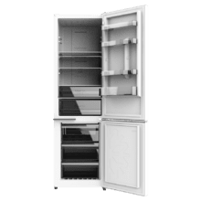 Bolero CoolMarket 356 White D Frigorífico Combi White com uma capacidade de 356litros, 200 de altura e 60 cm de largura, classe D e Motor Inverter Plus. Com sistema Multi Air Flow, Total No Frost e 2 gavetas para produtos frescos.