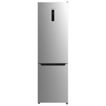 Bolero CoolMarket 356 Inox D Frigorífico Combi Inox con 356 litros de capacidad, 200 cm de alto, 60 cm de ancho, clase D y motor inverter plus. Con sistema Multi Air Flow, Total No Frost y 2 cajones para los productos frescos.