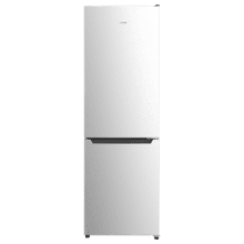 Bolero CoolMarket 322 Inox E Frigorífico Combi Inox con 322 litros de capacidad, 185 cm de alto, 60 cm de ancho y clase E. Con sistema Multi Air Flow,  Total No Frost y 2 cajones para los productos frescos.