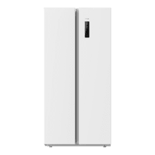 Bolero CoolMarket SBS 430 White E Frigorífico americano Side by Side White con 430 litros de capacidad, 176 cm de alto y 84 cm ancho, clase E, con sistema Multi Air Flow, total No frost, motor inverter plus.