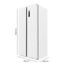 Frigorífico combinado Cecotec Bolero CoolMarket SBS 430 l Blanco