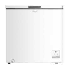 Bolero CoolMarket Chest 199 branco E Freezer horizontal branco com capacidade de 199 litros, controle eletrônico, classe E, motor inverter plus, display, conversível em refrigerador.