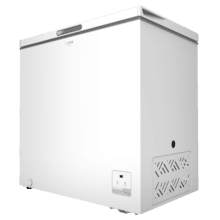 Bolero CoolMarket Chest 199 white E Congelador horizontal white con capacidad 199 litros, control electrónico, clase E, motor inverter plus, display, convertible a frigorífico.