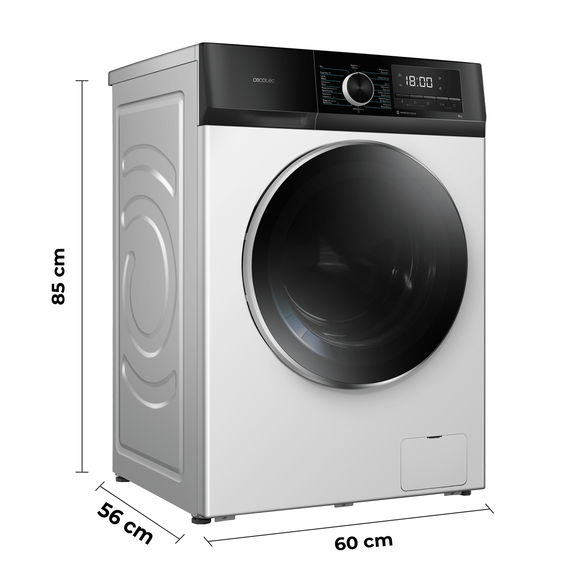 Cecotec presenta, entre sus últimas novedades, sus nuevas lavadoras Bolera  Dresscode con alta tecnología a precio muy ajustado