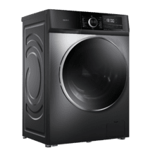 Bolero DressCode 9500 Inverter Steel A Lavadora de carga frontal  de 9 Kg steel, 1400 rpm, Motor Inverter Plus, SteamMax, Drum Clean, Allergy Care, Pearl Drum, Delay Start, Stop&Go, display LED y acabados cromados, programa ECO y KidLock