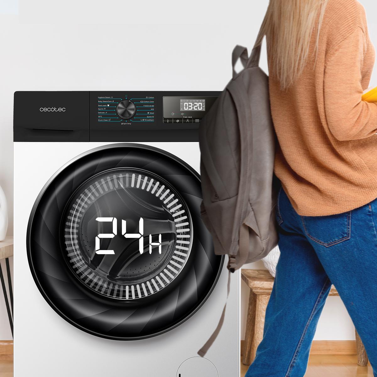 Cecotec on X: Descubre la nueva gama de #lavadoras Bolero Dresscode.✨  Diseñadas con la última tecnología. 🙌 Con motor Inverter Plus,  desinfección por vapor, hasta 12 kg de carga, sistema de autolimpieza