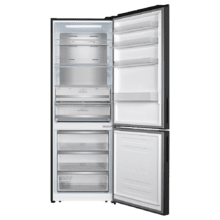 Bolero CoolMarket Combi 495 Dark E Frigorífico combi Dark Inox 495 litros de capacidad 2 metros de alto y 70 cm ancho, clase E, con sistema Multi Air Flow, total No frost, Multi Cooling.