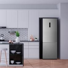 Bolero CoolMarket Combi 495 Inox E Frigorífico combi Inox 495 litros de capacidad 2 metros de alto y 70 cm ancho, clase E, con sistema Multi Air Flow, total No frost, Multi Cooling.