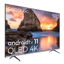 Smart TV de 50' TV Cecotec V1 series VQU10050. Televisões QLED