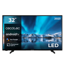 Smart TV de 32” TV Cecotec A series ALH00032 Televisión LED con resolución HD y sistema operativo Android TV