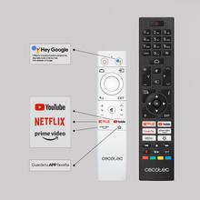 TV Cecotec V1+ series VQU11065M+. Smart TV de 65" Televisores QLED, Resolución 4K UHD, Sistema Operativo Android TV, Diseño Frameless, MEMC, Dolby Vision y Atmos, Subwoofer, HDR10