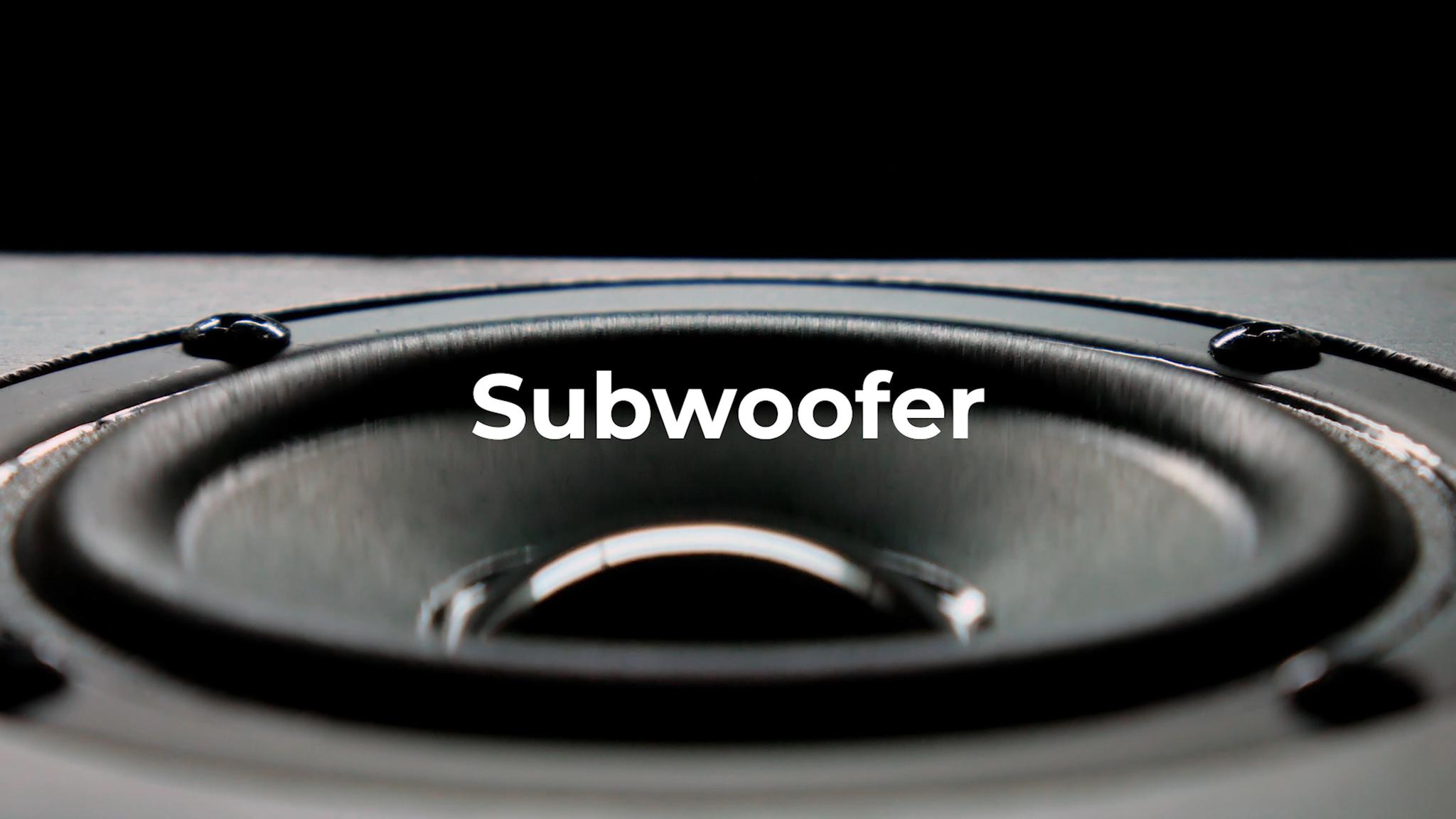 Subwoofer: experiencia de audio única