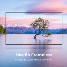 TV QLED de 65" com resolução 4K UHD, sistema operativo Android TV 11, Subwoofers, Chromecast, HDR10+, Google Voice Assistant, Classe E.