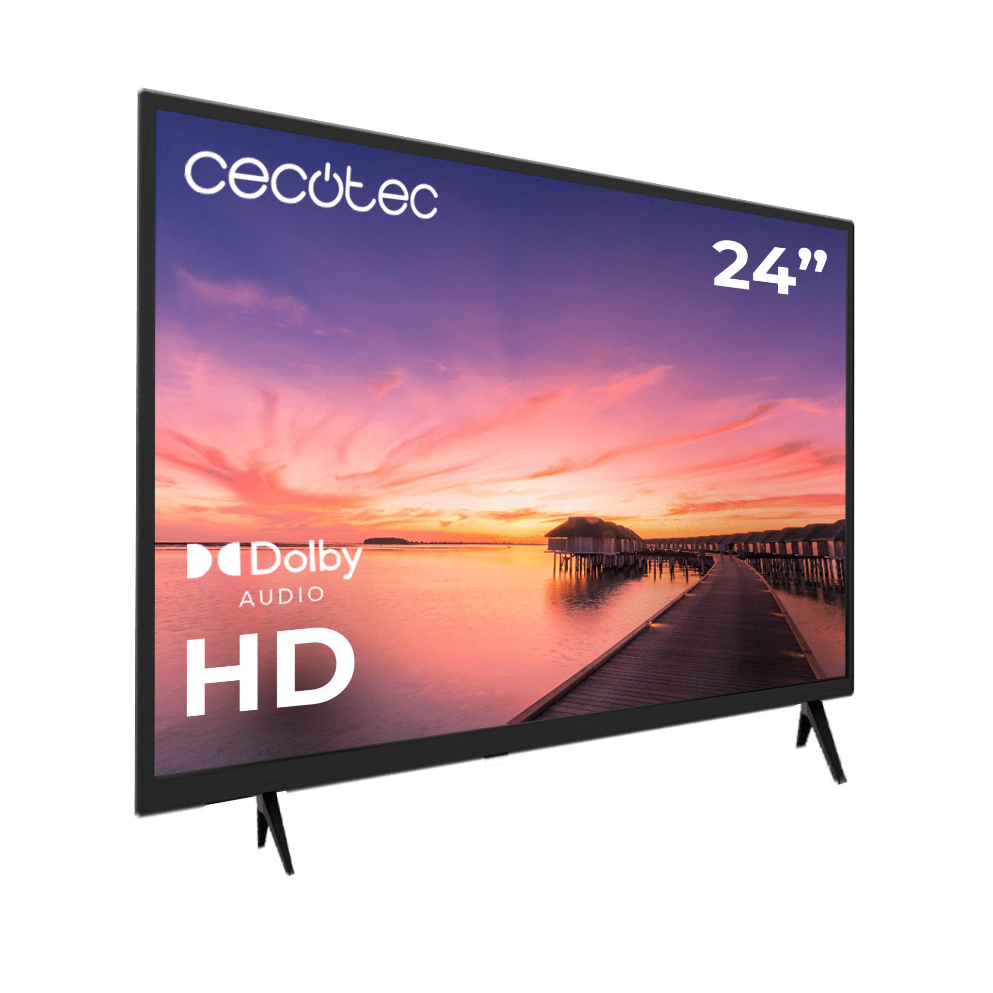 Televisor Cecotec 24 pulgadas LED HD con sistema Dolby y memoria Flash