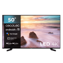 TV A2 series ALU20050S Televisión LED 50” con resolución 4K UHD, sistema operativo Android TV 11, Chromecast, HDR10+, Google Voice Assistant, clase E.