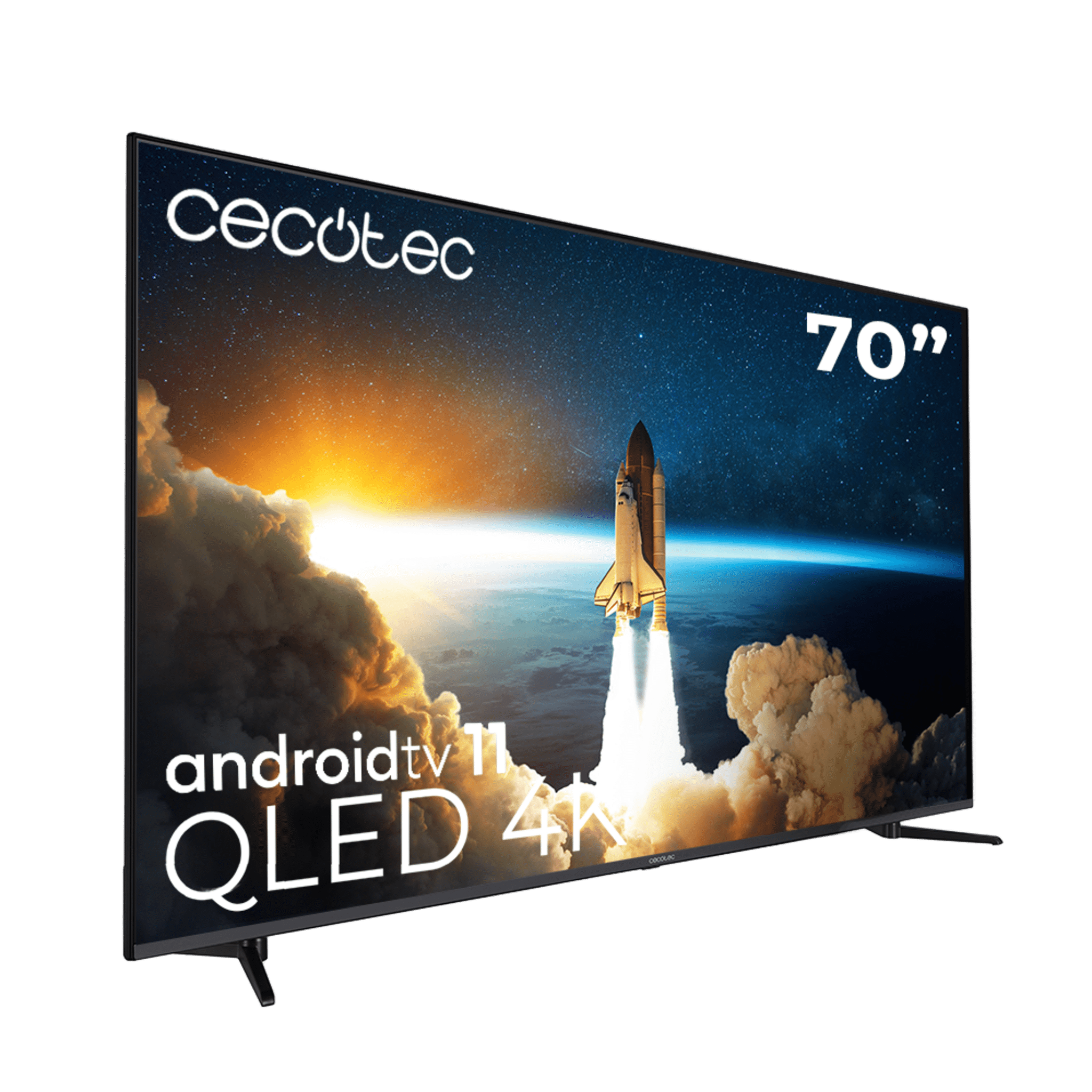TV Cecotec V1+ Series VQU11070+S de 70 pulgadas QLED 4K Android TV