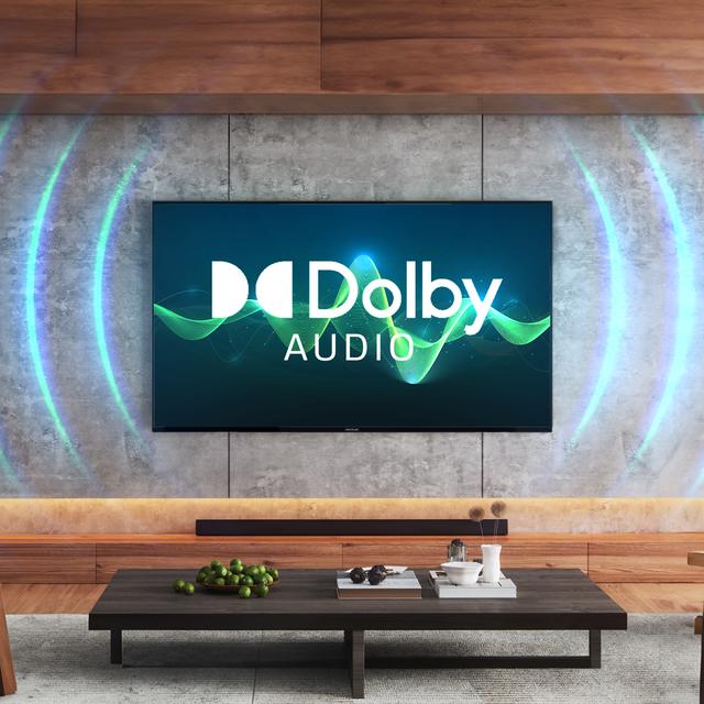 ‌TV LED A3 Series ALU30043 TV LED de 43" com resolução Full 4K UHD, sistema operativo Android TV 11, Google Voice Assitant e Chromecast, sistema Dolby Audio.