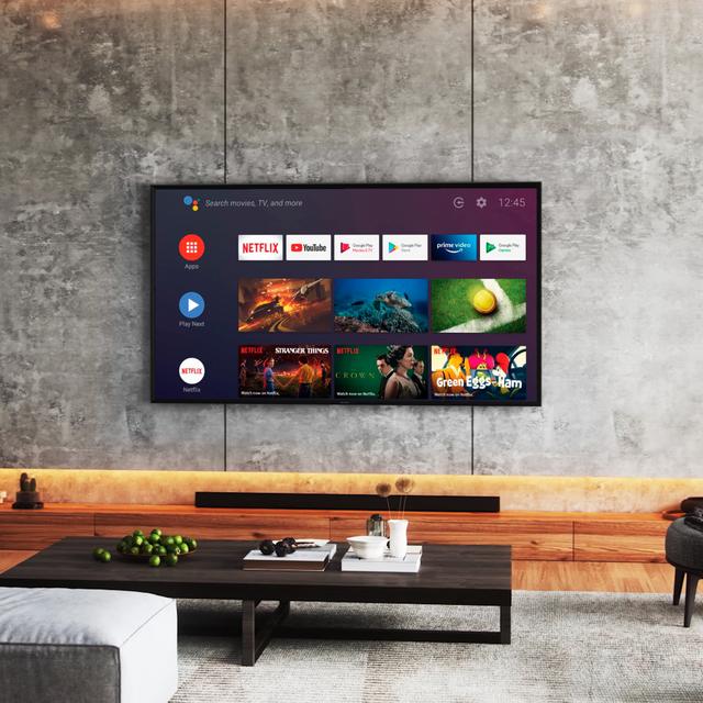 TV LED A3 Series ALU30075 TV LED de 75" com resolução 4K UHD, sistema operativo Android TV 11, Google Voice Assitant e Chromecast, sistema Dolby Vision & Atmos.