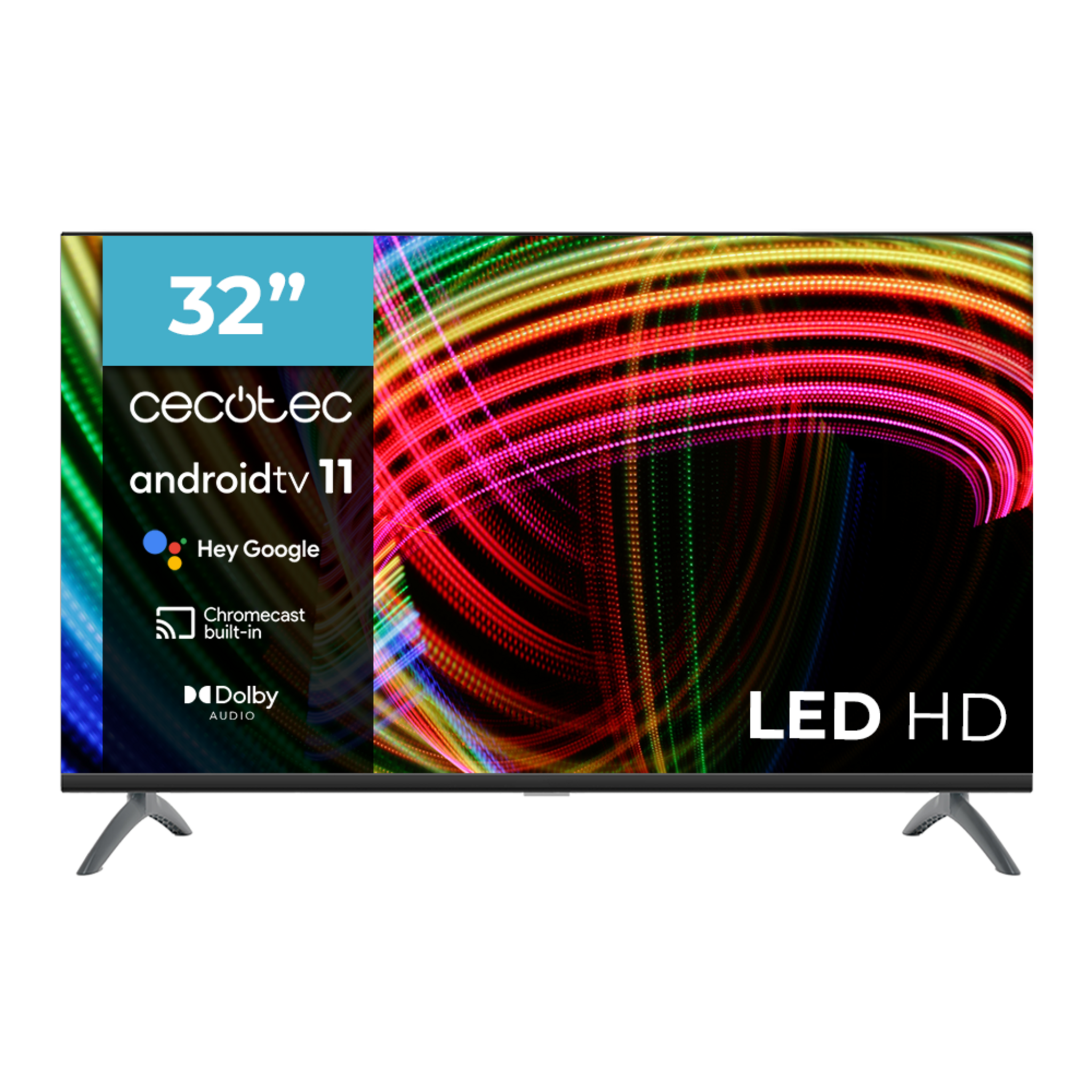 TV LED A3 series ALH30032S Televisión LED 32" Smart TV Cecotec