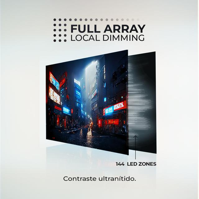 TV QLED V2 series VQU20075 Televisión QLED de gran pulgada de 75" con resolución 4K UHD, Android TV 11, Wide Colour Gammut, Dolby Vision & Atmos, MEMC, HDR10, HDMI 2.1, USB 3.0, CORTEX A55, Google Voice Assitant, Chromecast y Altavoces.